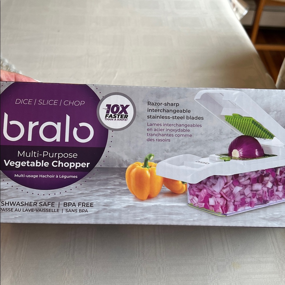 Vegetable chopper 15 pcs NWT